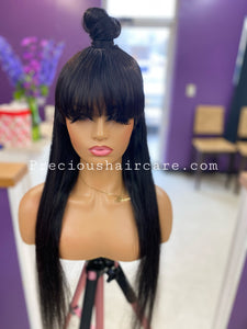 The PreciousHairCare® Lovely Lace Wig with Chinese BANGS